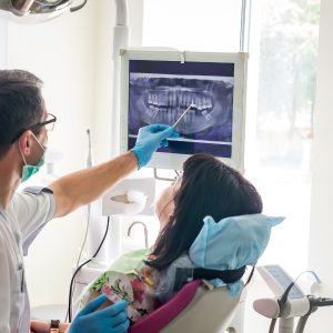 Oral surgeon visits